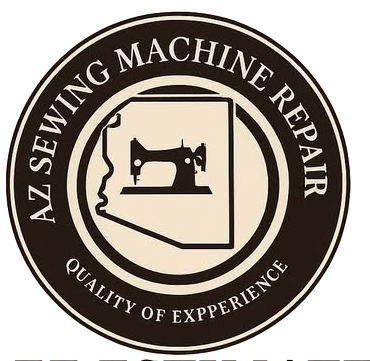 az sewing machine repair logo