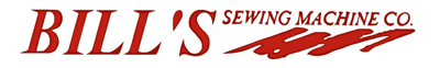 bills sewing machine company logo