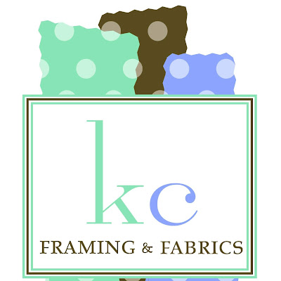 k c framing fabrics logo