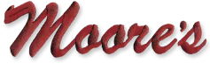 moores sewing vacuum corona logo