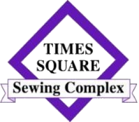 times square sewing complex logo