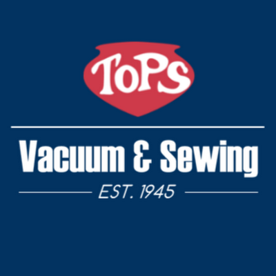 tops vacuum and sewing palm harbor logo
